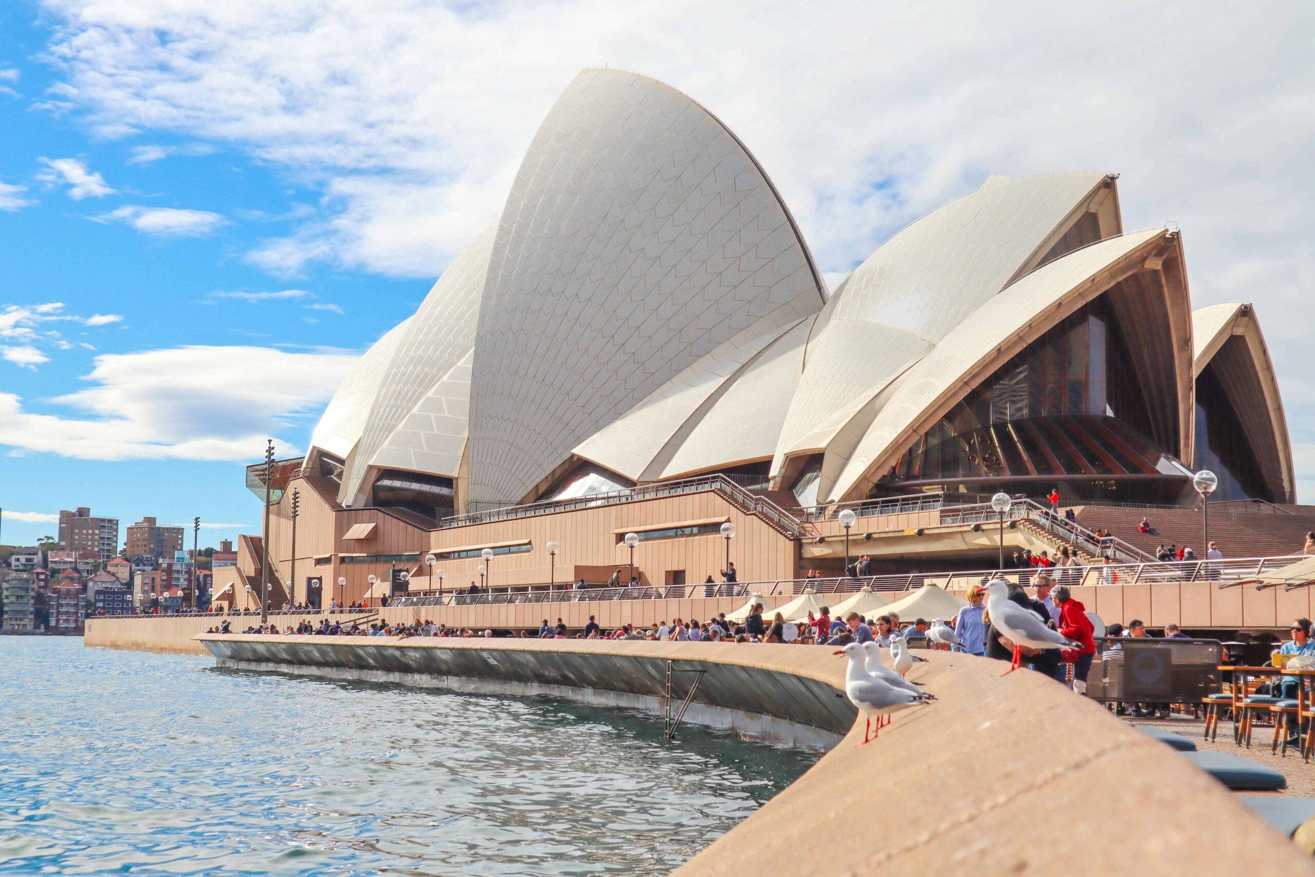 Sydney, NSW, Australia,People Gathering Outside Sydney Opera House