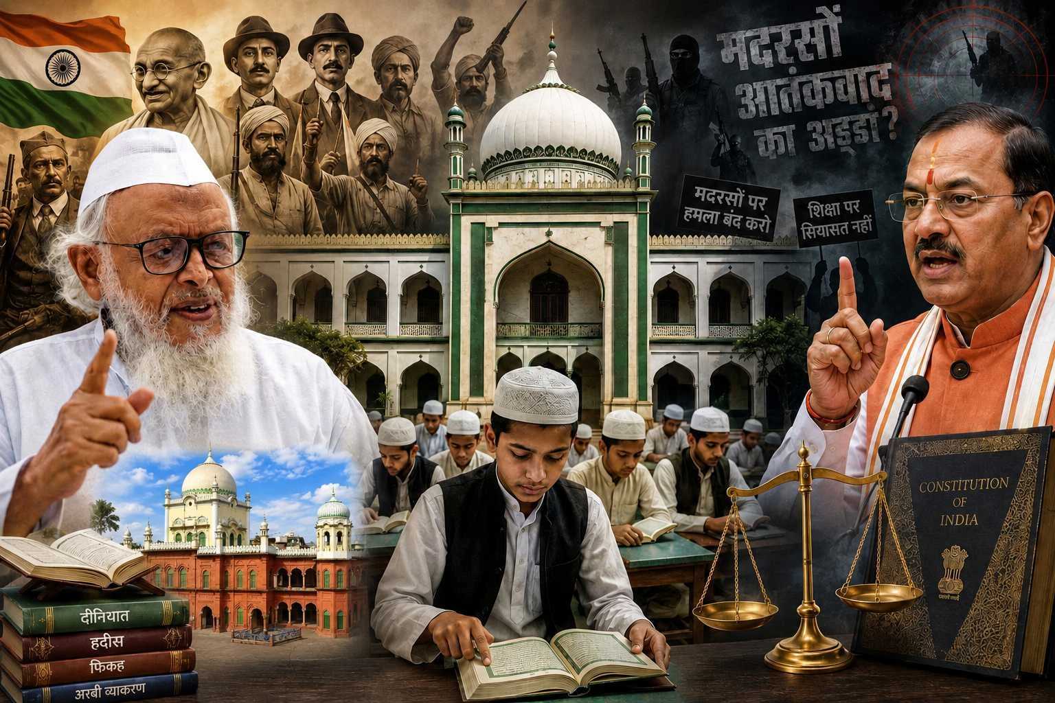 केशव प्रसाद मौर्य के बयान पर अरशद मदनी का करारा जवाब